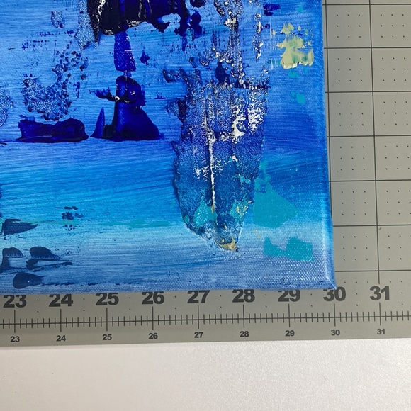 Handmade abstract acrylic painting - Picture 8 of 11